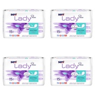 Seni Lady Slim Extra 4 balenia po 15 kusov Seni Lady Slim Extra 4 balenia po 15 kusov