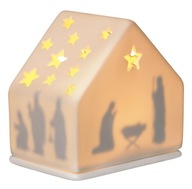 BR02 Lampion Rader, keramický domček na čajové sviečky, betlehem BR02 Lampion Rader, keramický domček na čajové sviečky, betlehem