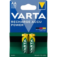 2x BATÉRIA VARTA R2U R6 AA 2600mAh 1,2V 2x BATÉRIA VARTA R2U R6 AA 2600mAh 1,2V