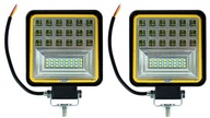 PRACOVNÁ LAMPA 42LED LED 126W 12-24V x2 dva ks PRACOVNÁ LAMPA 42LED LED 126W 12-24V x2 dva ks