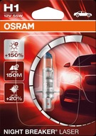 OSRAM H1 Night Breaker Laserová žiarovka +150% 1 ks OSRAM H1 Night Breaker Laserová žiarovka +150% 1 ks