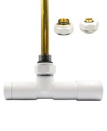 Uhlový regulačný ventil Unico biela 50mm+PEX16Vpravo Uhlový regulačný ventil Unico biela 50mm+PEX16Vpravo