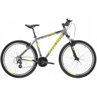 MTB bicykel Kross Hexagon 2.0, grafit, 17-palcový rám
