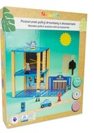 Drevená policajná stanica + príslušenstvo Elefun 18m+ Drevená policajná stanica + príslušenstvo Elefun 18m+