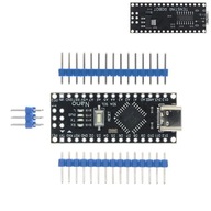 Arduino Nano v3.0 BLACK ATmega328P CH340 USB-C Arduino Nano v3.0 BLACK ATmega328P CH340 USB-C