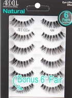 Prírodné umelé mihalnice na pásiku 120 Ardell očný make-up 6 - bal Prírodné umelé mihalnice na pásiku 120 Ardell očný make-up 6 - bal