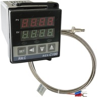 REX C100 REGULÁTOR TEPLOTY + SNÍMAČ M8 450C REX C100 REGULÁTOR TEPLOTY + SNÍMAČ M8 450C