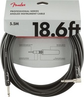 Fender Professional 18,6 ANG BLK instr kábel 5,5 m Fender Professional 18,6 ANG BLK instr kábel 5,5 m