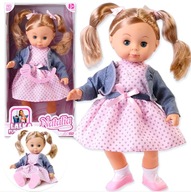 NATALIA dlhé vlasy INTERAKTÍVNA bábika hovorí POĽSKY 39 cm +3 roky