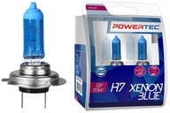 H7 POWERTEC ŽIAROVKA x2 BIELA ​​XENÓNOVÁ MODRÁ H7