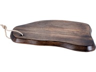NATURAL Podnos na krájanie tabúľ 36 x 26 x 2,5 cm - MANGO drevo
