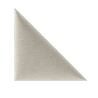 Čalúnený panel SIMPLE, béžový trojuholník, 30 cm x 3 Čalúnený panel SIMPLE, béžový trojuholník, 30 cm x 3