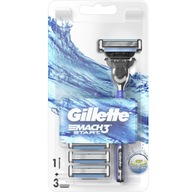 GILLETTE Mach3 Start Razor + 3 náboje GILLETTE Mach3 Start Razor + 3 náboje