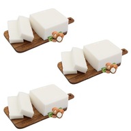 Mydlový základ Sada mydiel s bambuckým maslom 3x1kg Mydlový základ Sada mydiel s bambuckým maslom 3x1kg