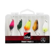 DAM Trout Pack 3 rotačky sada 5 ks. DAM Trout Pack 3 rotačky sada 5 ks.