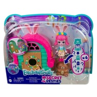 Enchantimals Bábika Bree Bunny Hut + zvieratká