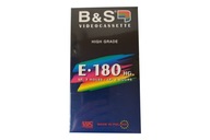 Videokazeta VHS B&S E-180 180 min