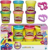 PLAY DOH - KONFETTIOVÁ zmes 6 BALENÍ