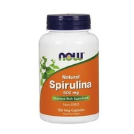 NOW Foods Spirulina 500 mg, 120 tabliet NOW Foods Spirulina 500 mg, 120 tabliet