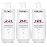 GOLDWELL DUALSENSES COLOR ŠAMPÓN NA FARBENÉ VLASY 3X1000ML SADA