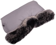 INFANTILO Muff Fluffy sivá INFANTILO Muff Fluffy sivá