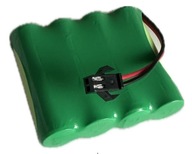 R/C batéria 4,8V 2000mAh NiMH AA zástrčka JST SM R/C batéria 4,8V 2000mAh NiMH AA zástrčka JST SM