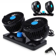 DVOJITÝ VENTILÁTOR DO AUTO S 12V ZAPAĽOVAČOM DVOJITÝ VENTILÁTOR DO AUTO S 12V ZAPAĽOVAČOM