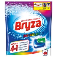 Bryza 4v1 farebné kapsule na pranie, 40 ks Bryza 4v1 farebné kapsule na pranie, 40 ks