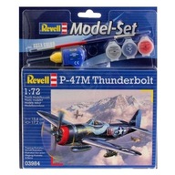 Stavebnica modelu REVELL P-47 M farby Thunderbolt