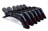 Babyliss Pro Crocodile Clips 6 ks čierne M2941E Babyliss Pro Crocodile Clips 6 ks čierne M2941E