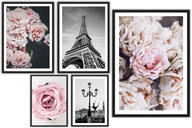Moderné PLAGÁTY Kvety Paris Graphics VEĽKÁ SÉRIA