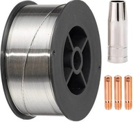 SAMOTIENENIE DRÔT BEZ PLYNOVÉHO MIG TOKU 0,8MM 1KG FCAW SAMOTIENENIE DRÔT BEZ PLYNOVÉHO MIG TOKU 0,8MM 1KG FCAW