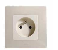 Legrand Niloe Power Socket 2P+Z Cream 396651, 3 966 51 Legrand Niloe Power Socket 2P+Z Cream 396651, 3 966 51