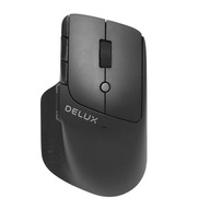 Bezdrôtová ergonomická myš Delux 2.4G BT 5.0