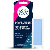 Veet Professional DEPILAČNÉ ZÁPLATY tvár 20 ks