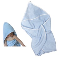 Baby modrá osuška s kapucňou Baby modrá osuška s kapucňou