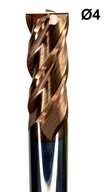 KARBIDOVÝ HORÁK Fi 4mm (4-PLATY) 55HRC TiSiN FV KARBIDOVÝ HORÁK Fi 4mm (4-PLATY) 55HRC TiSiN FV
