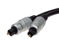 Toslink T/T kovový optický kábel 10m Toslink T/T kovový optický kábel 10m