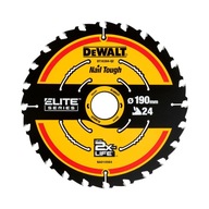 kotúčová píla na rezanie dreva 190x30x1,66mm, 24 zubov DeWALT [DT10402-QZ]