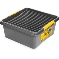 Silná nádoba 18l box s vekom sivá 1612 Silná nádoba 18l box s vekom sivá 1612