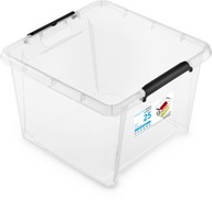 PLASTOVÝ OBMEDZENÝ KONTAJNER S VEKOM 25L PLASTOVÝ OBMEDZENÝ KONTAJNER S VEKOM 25L