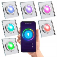 6x HALOGÉNOVÁ RÁMOVÁ KARTA + WIFI SMART ŽIAROVKA 6x HALOGÉNOVÁ RÁMOVÁ KARTA + WIFI SMART ŽIAROVKA