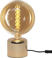 Vintage stolná lampa E27 na ozdobné žiarovky