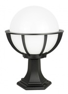 Lampa stojąca kula z koszykiem fi25 biała