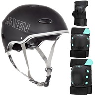 Sada prilby RAVEN F511 Black M + M chrániče Sada prilby RAVEN F511 Black M + M chrániče