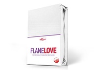 Flanelová plachta s gumičkou 160x200, biela Flanelová plachta s gumičkou 160x200, biela