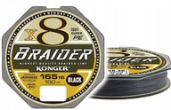 Konger Braider X8 0,10mm/150m - Čierny Konger Braider X8 0,10mm/150m - Čierny