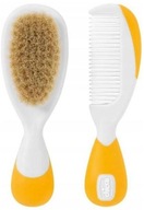 Chicco sada Kefa + hrebeň oranžová Chicco sada Kefa + hrebeň oranžová