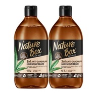 Nature Box Men šampón proti lupinám 2ks