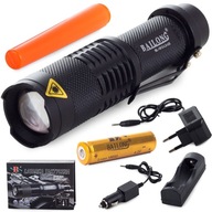 BAILONG LED TAKTICKÁ BATERKA CREE XM-L3-U3 ZOOM VOJENSKÝ VÝKONNÝ REFLEKTOR BAILONG LED TAKTICKÁ BATERKA CREE XM-L3-U3 ZOOM VOJENSKÝ VÝKONNÝ REFLEKTOR